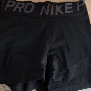 Nike PRO Women's Black Athletic Shorts